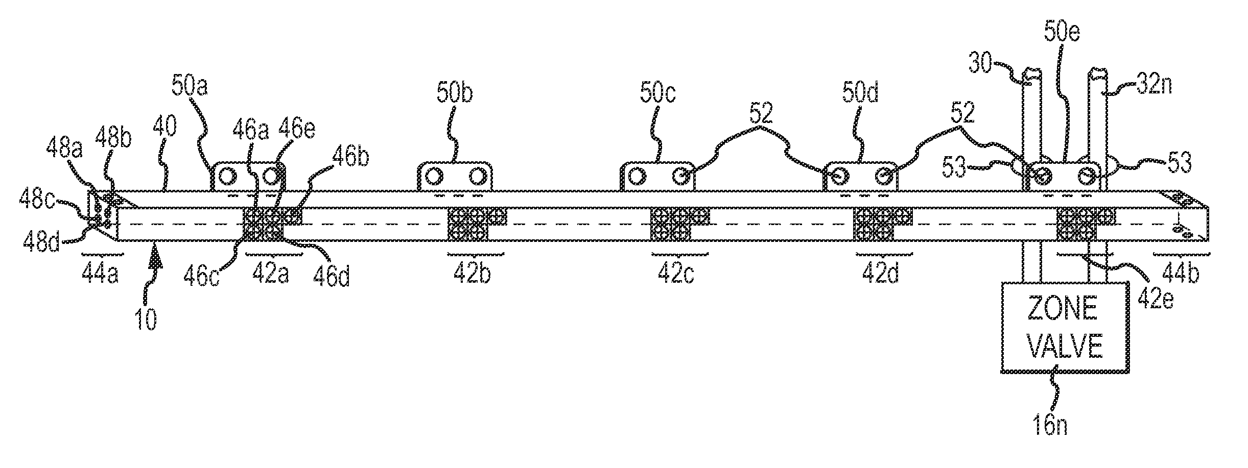 Integrated boiler component wiring assembly and method