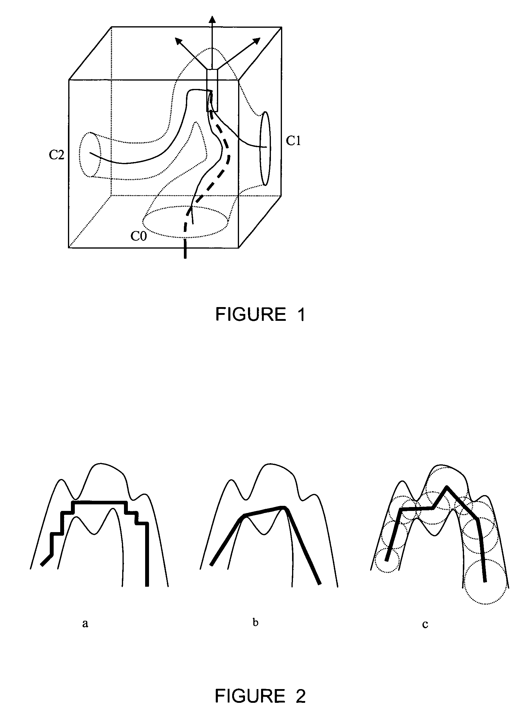 Method and apparatus for automatic local path planning for virtual colonoscopy