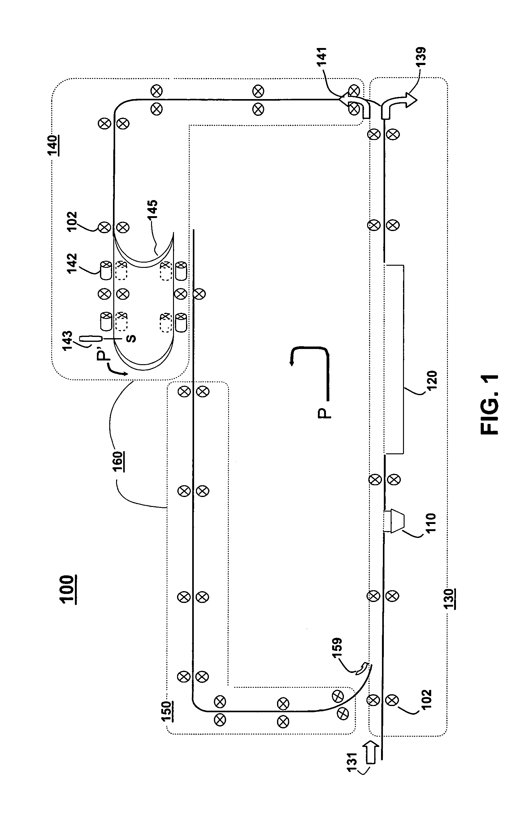 Constant lead edge paper inverter system