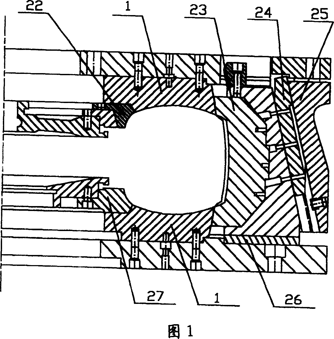 Precision machining apparatus and method for axial symmetry rotary curve