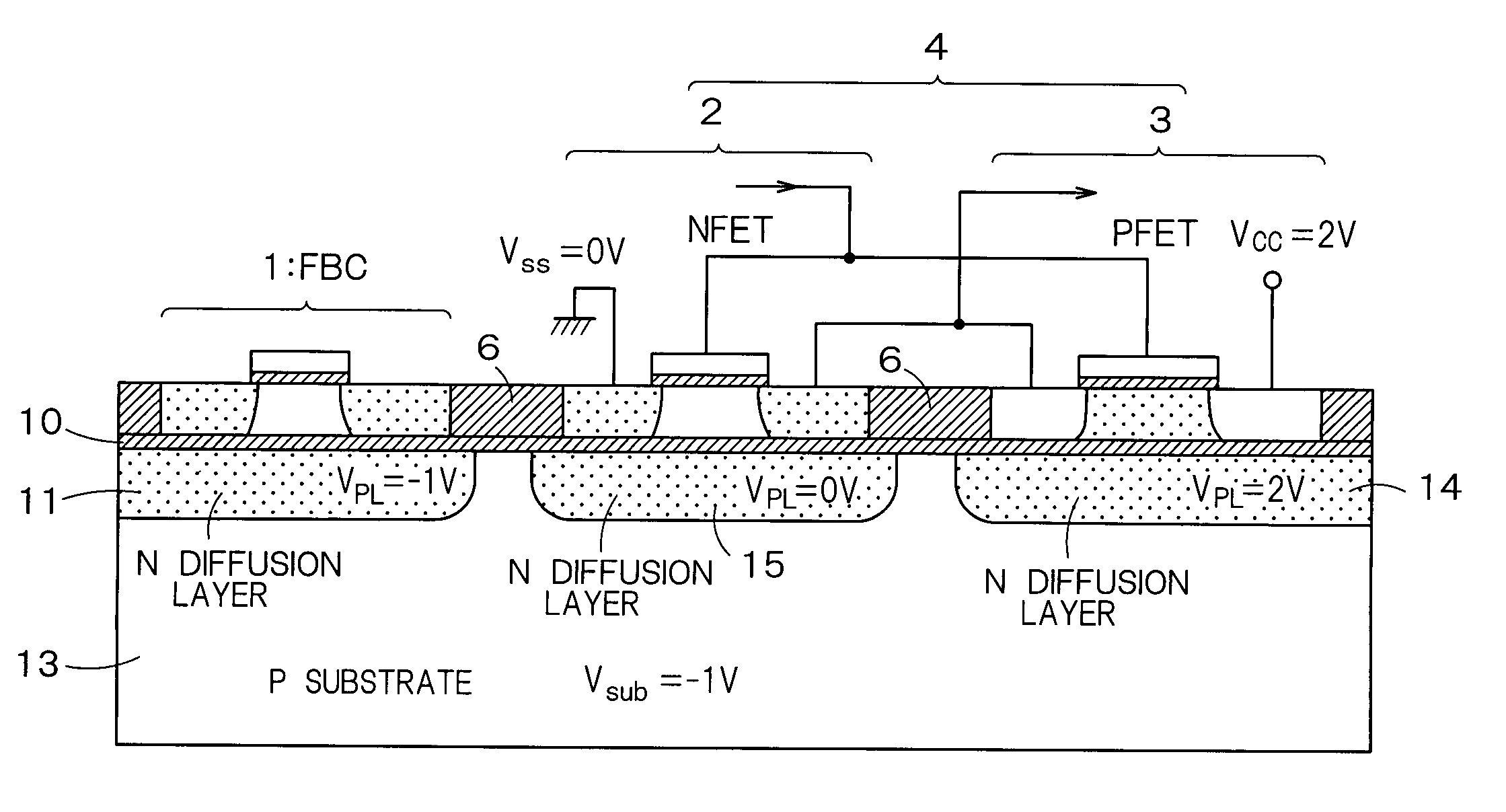 Semiconductor storage device and semiconductor integrated circuit