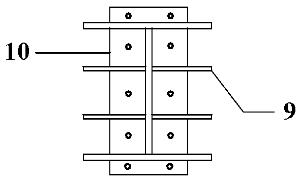 Prefabricated steel-concrete combined beam structure and its implementation method