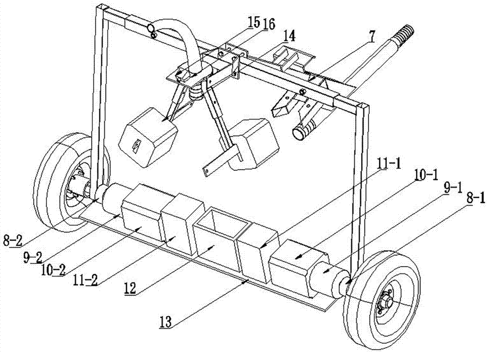 Automatic walking rolling disk type sprinkler and use method thereof