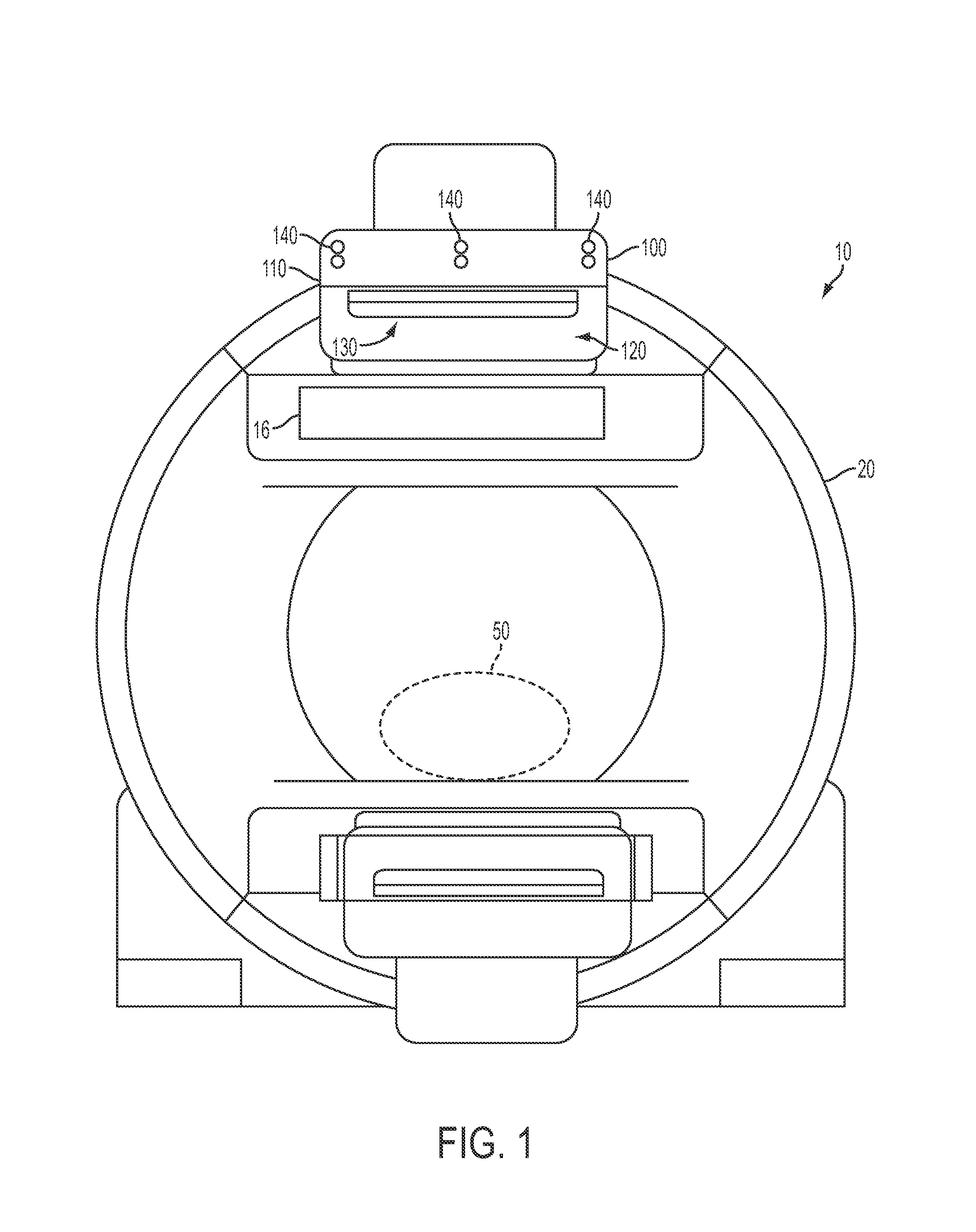 Status Indicator Lights for a Medical Imaging System