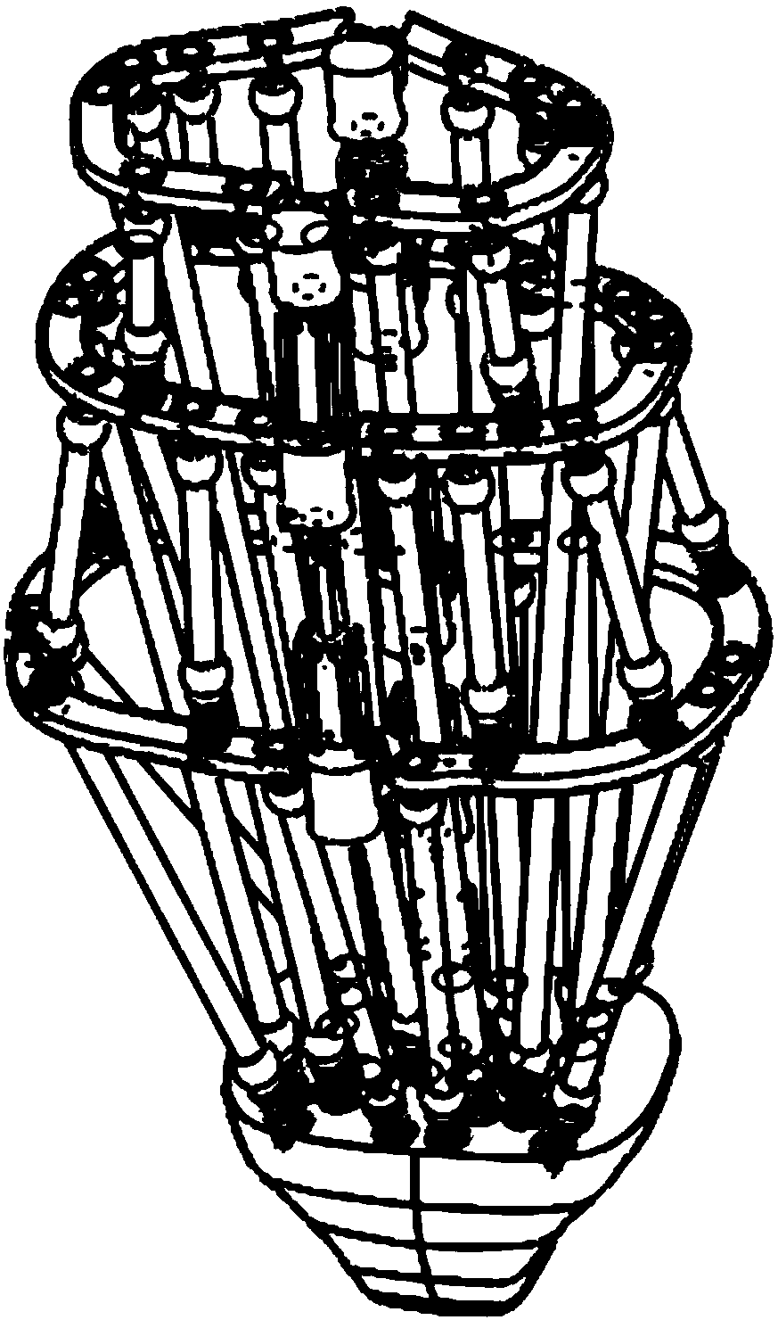 Human waist joint simulation system based on series-parallel connection of pneumatic muscles and air cylinder