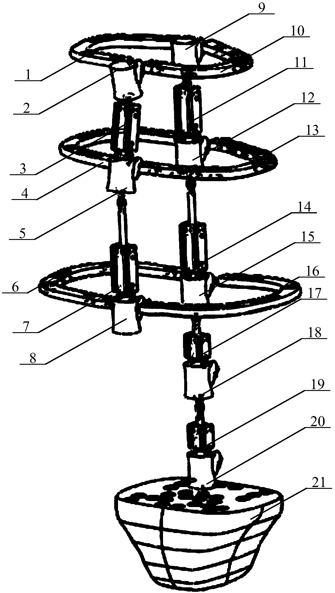 Human waist joint simulation system based on series-parallel connection of pneumatic muscles and air cylinder