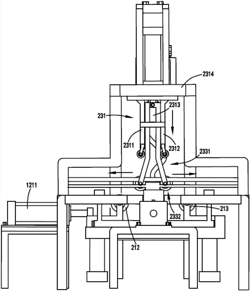 Continuous flattening and paper-attaching production line for single plates