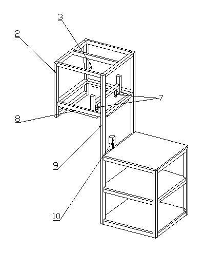 AOI visual detection device