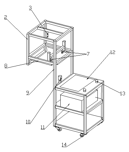 AOI visual detection device