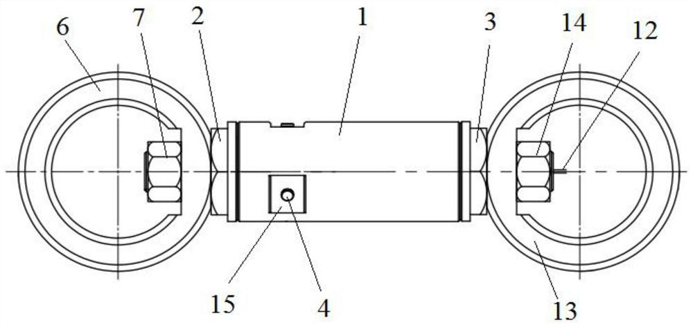 Separation device for energetic material drop test