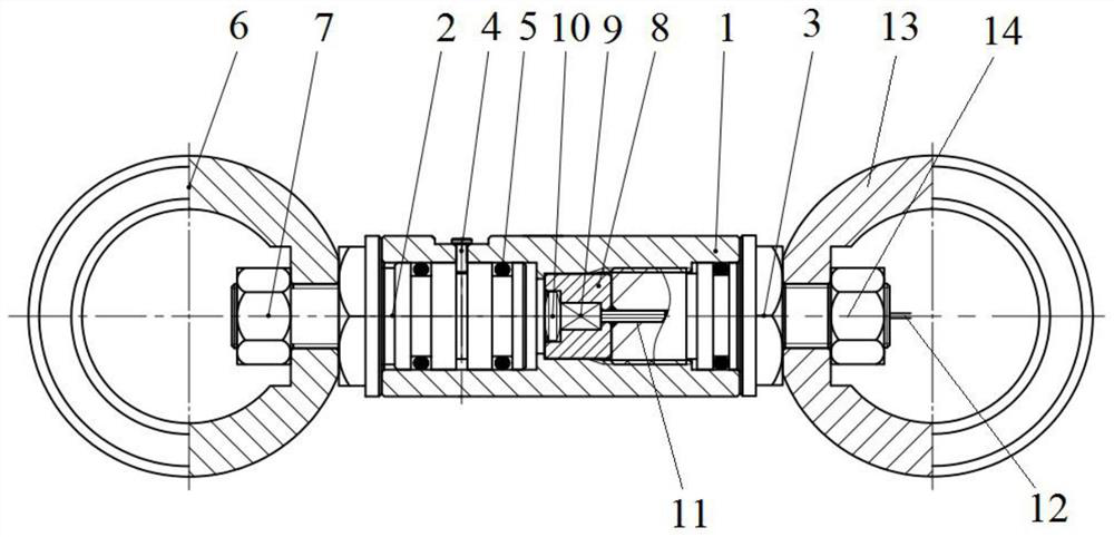 Separation device for energetic material drop test