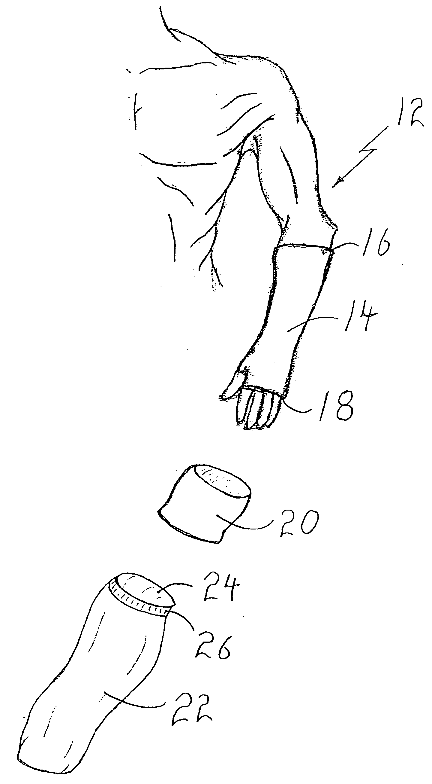 Method of sealing an opening on a waterproof covering for a limb