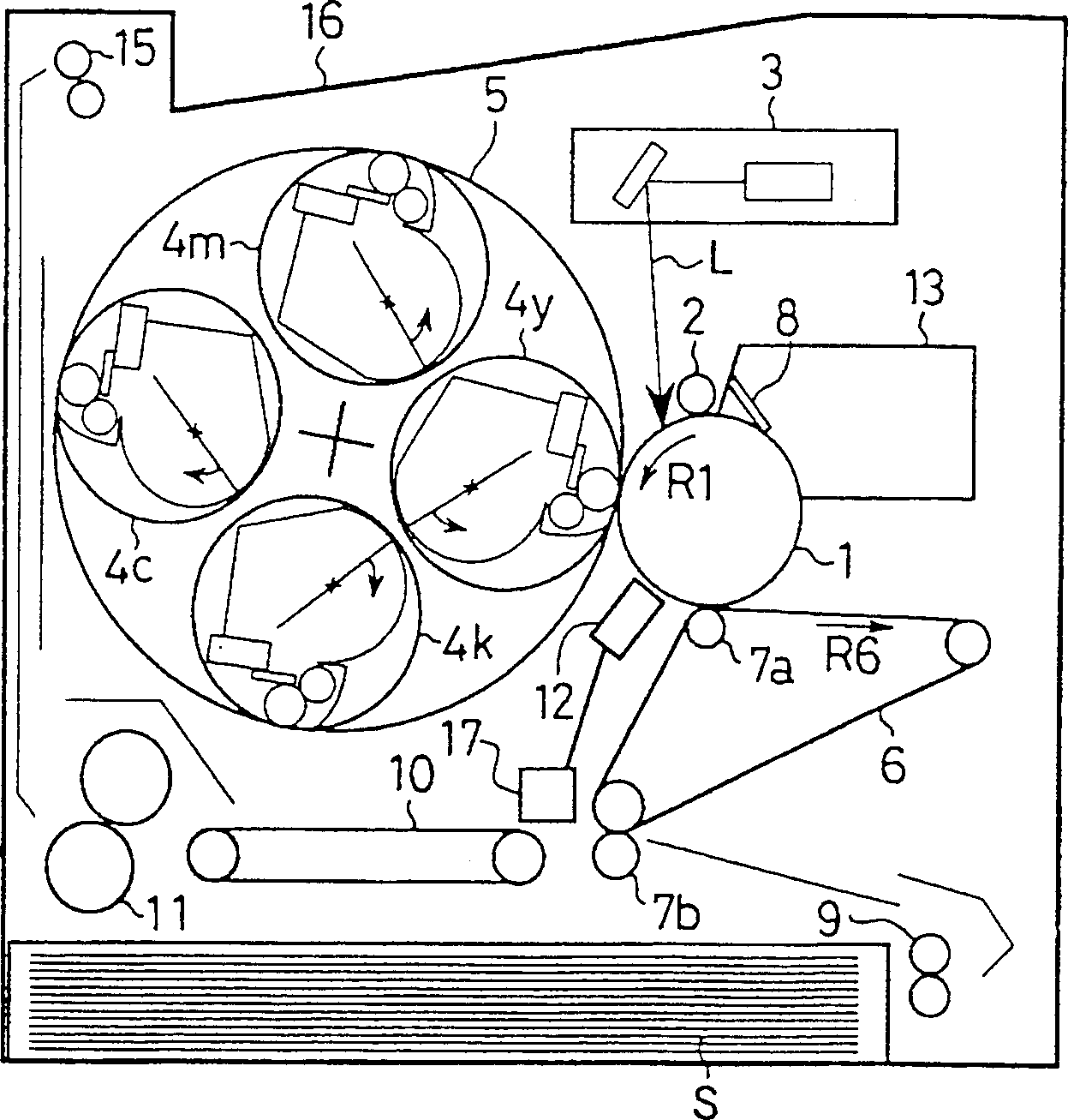 Image forming unit and displaying unit