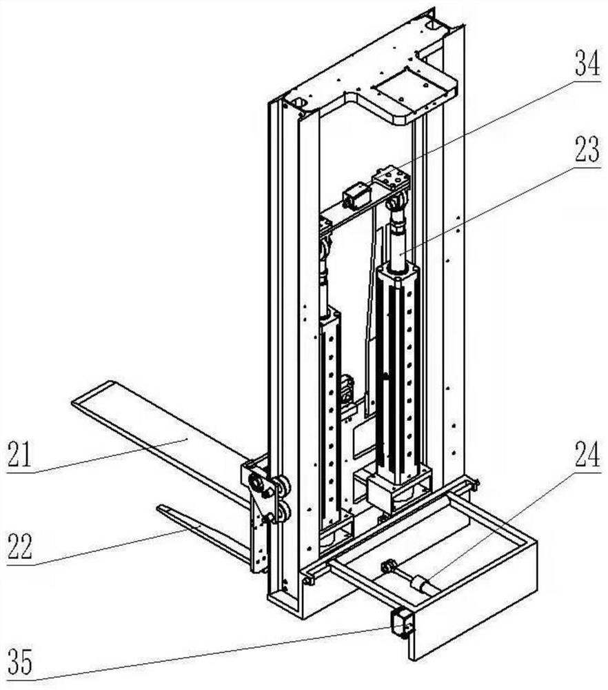 A kind of intelligent mobile transfer system and transfer method thereof