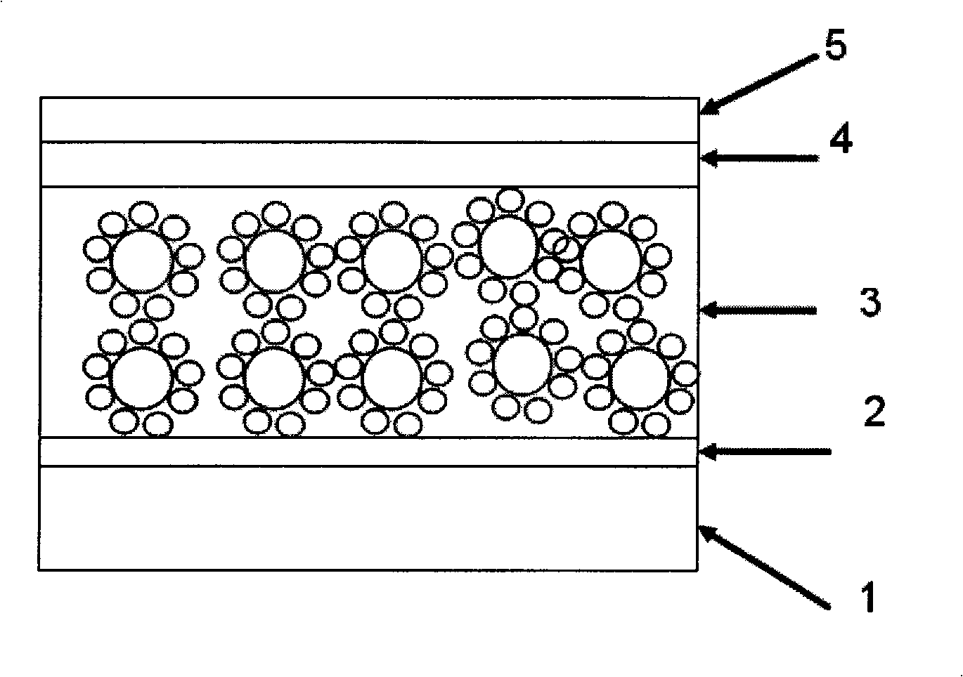 Production method for semiconductor quantum point-contained dye sensitization battery