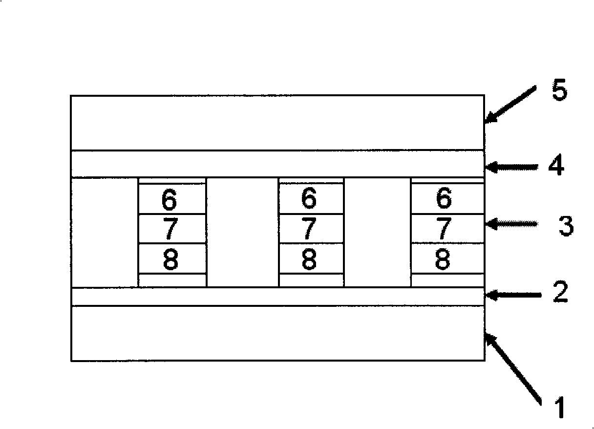 Production method for semiconductor quantum point-contained dye sensitization battery