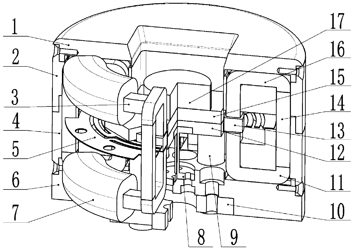 Rapid deflection mirror driven by Maxwell force