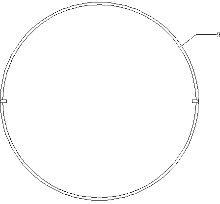 High-efficiency air cooling casing of machine case