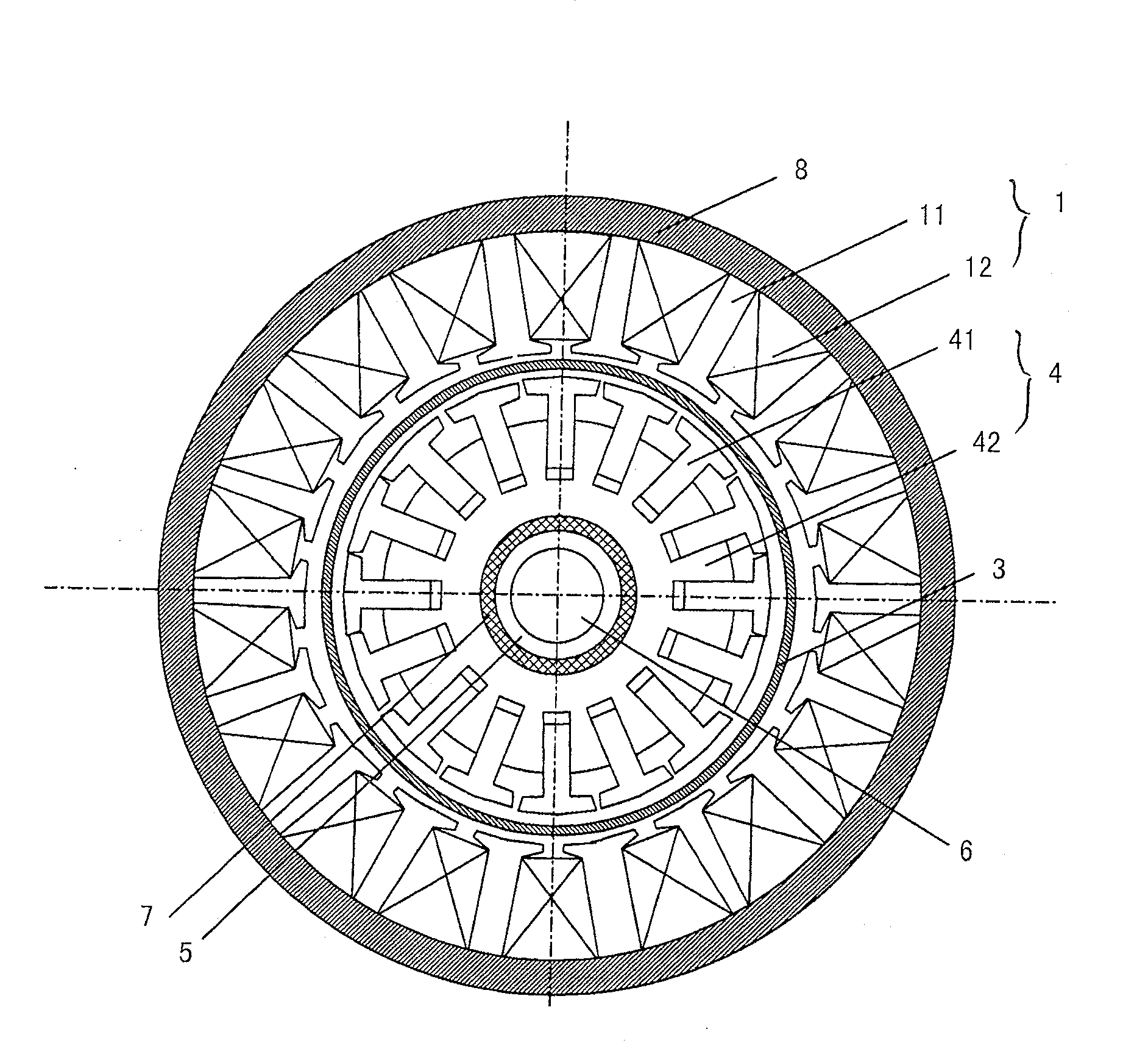 Electromagnetic harmonic wave drive action device