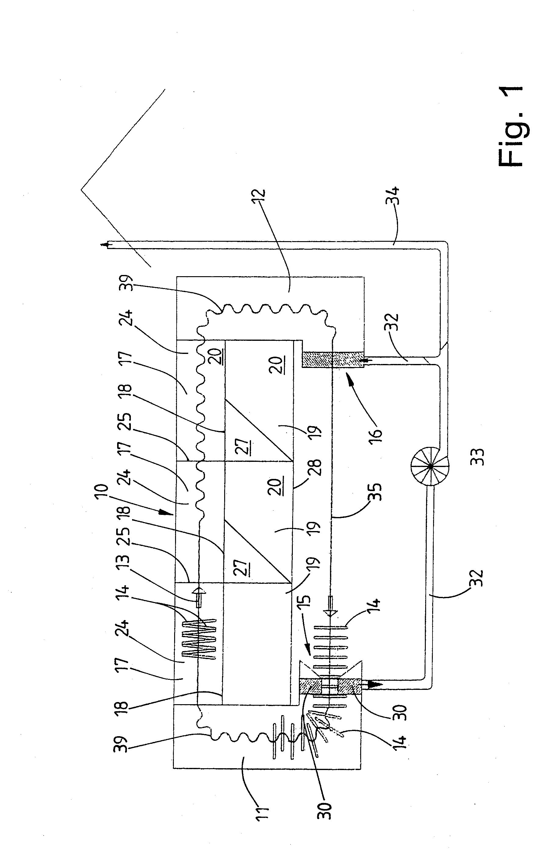 Method for smoothing articles of clothing, and tunnel finisher