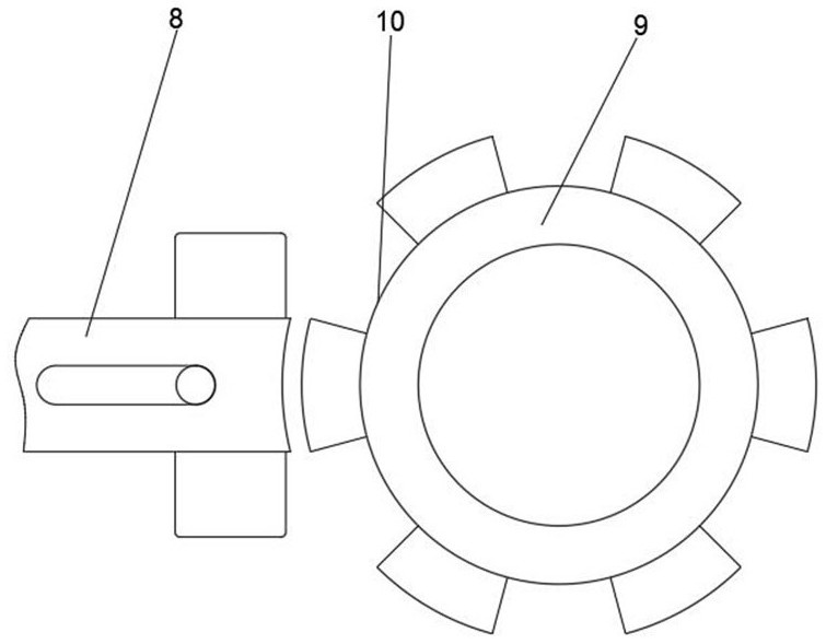 Tool base of high-speed motor performance testing device