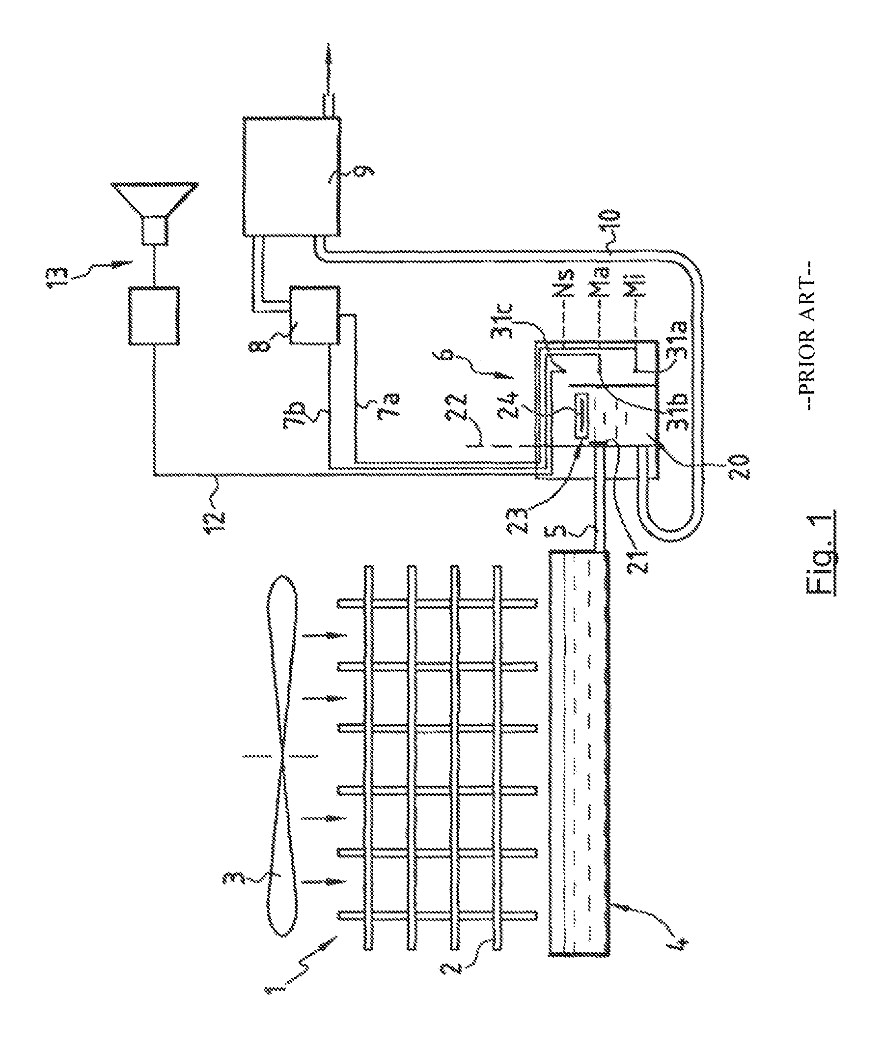 Device for controlling a condensate lift pump, and corresponding capacitive detector and system