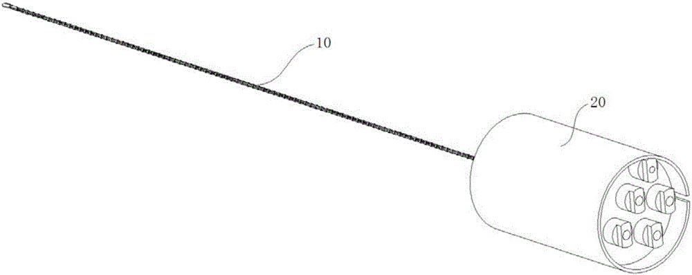 Transurethral bendable surgical tool