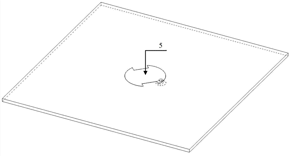 Wideband circular polarization high gain combined antenna