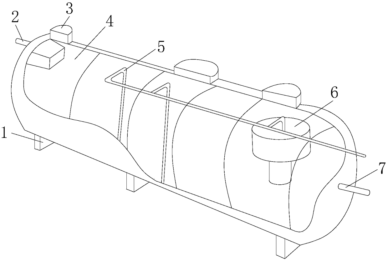 Energy-saving wastewater treatment device