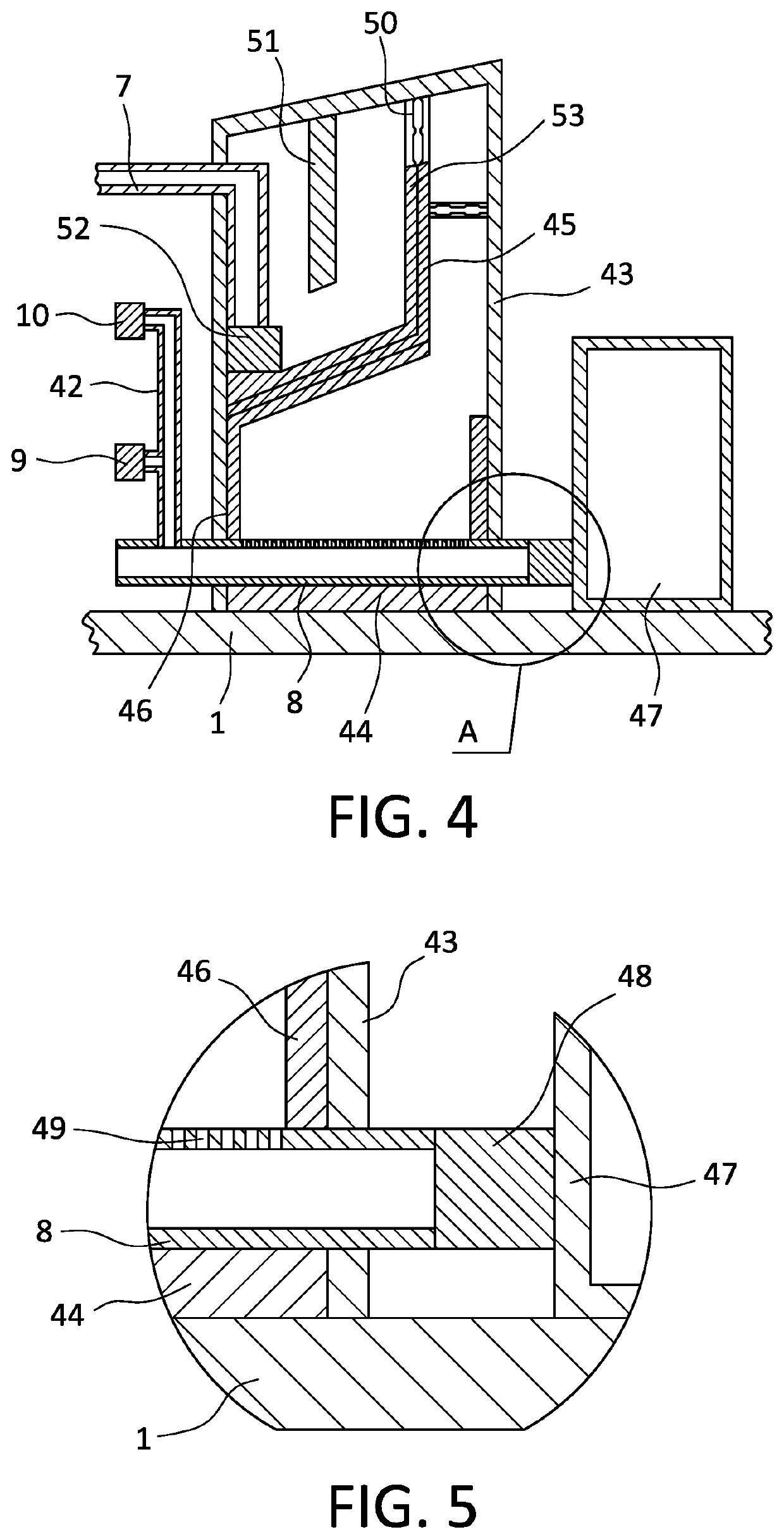 Oil leaching and extraction assembly capable of repeated separation