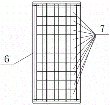 Filter stick production logistics system based on filter stick box set material rack