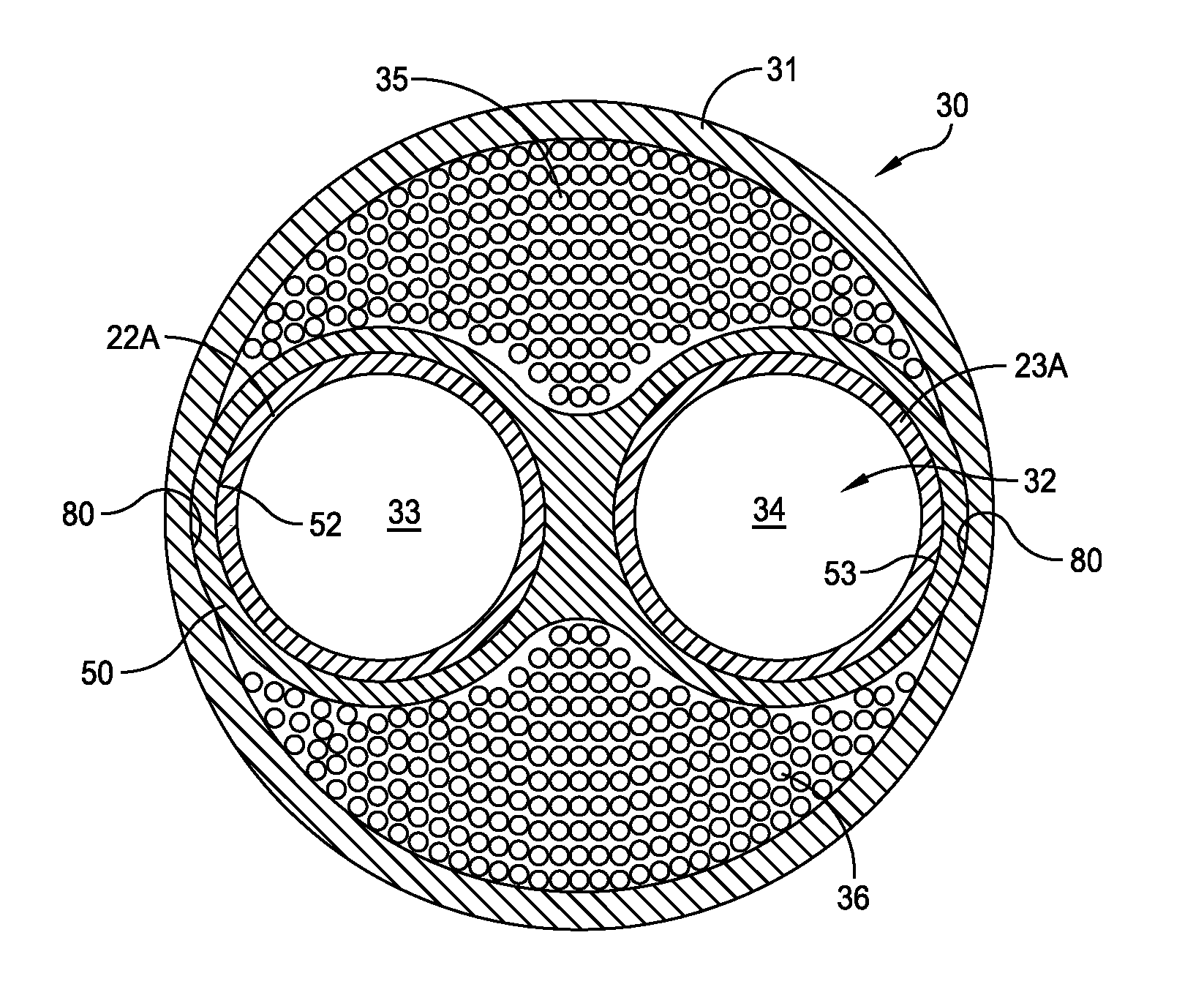 Maximizing illumination fiber in an endoscope