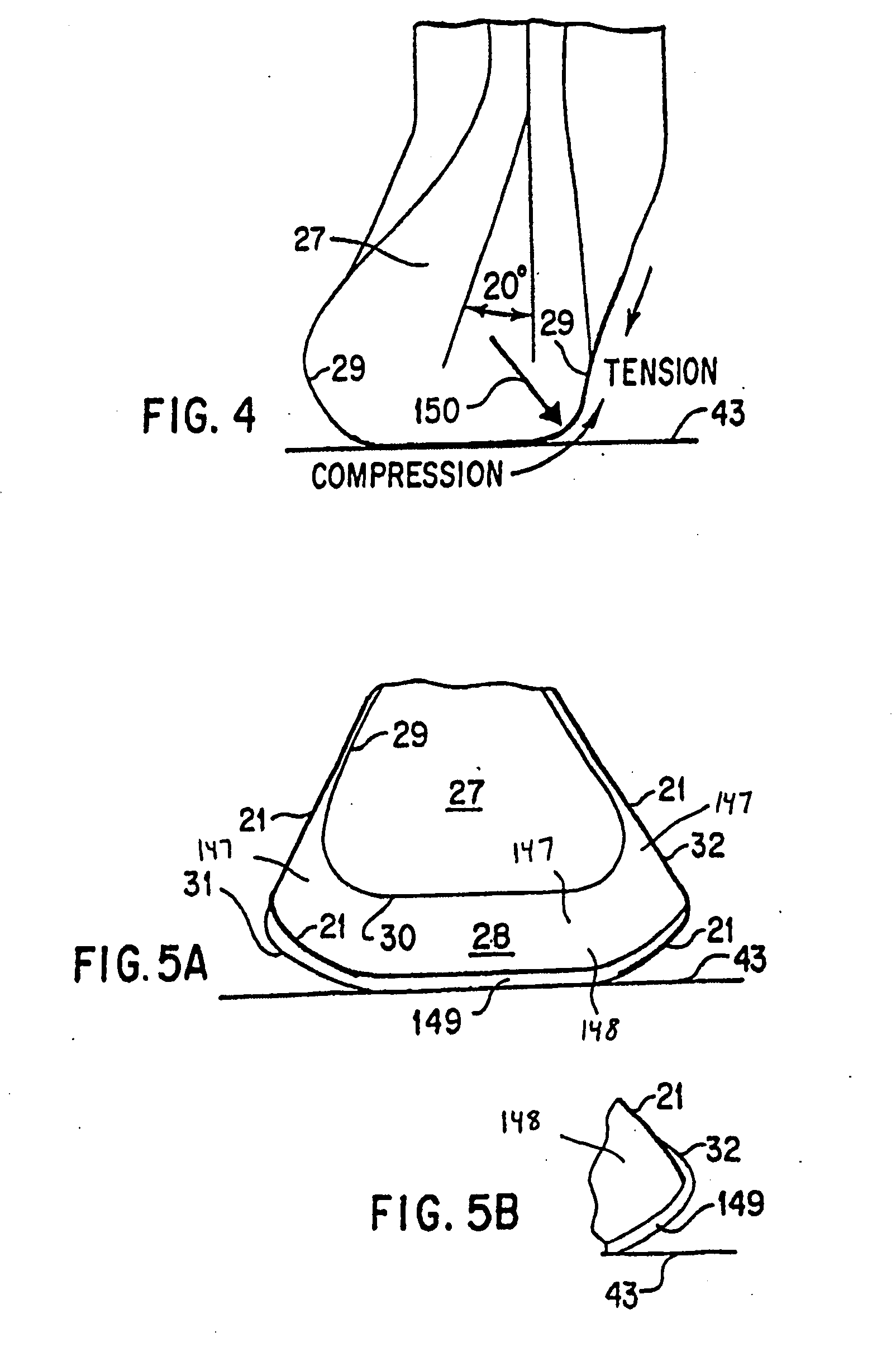 Devices with internal flexibility sipes, including siped chambers for footwear