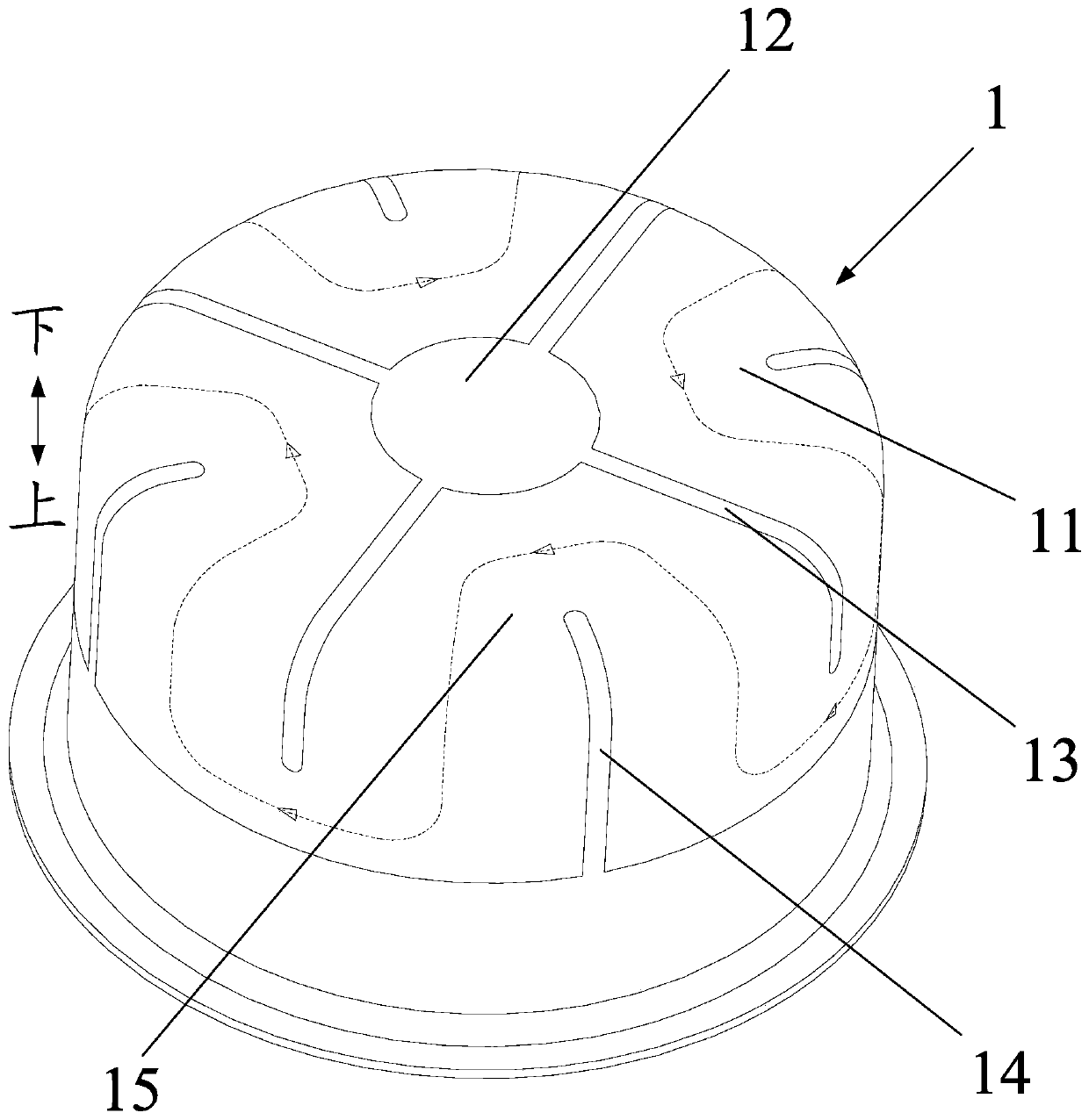 Pans and induction cooking utensils for induction cooking