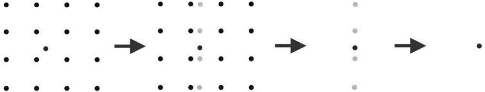 Image enlargement method based on bilateral quadratic b-spline interpolation without offset