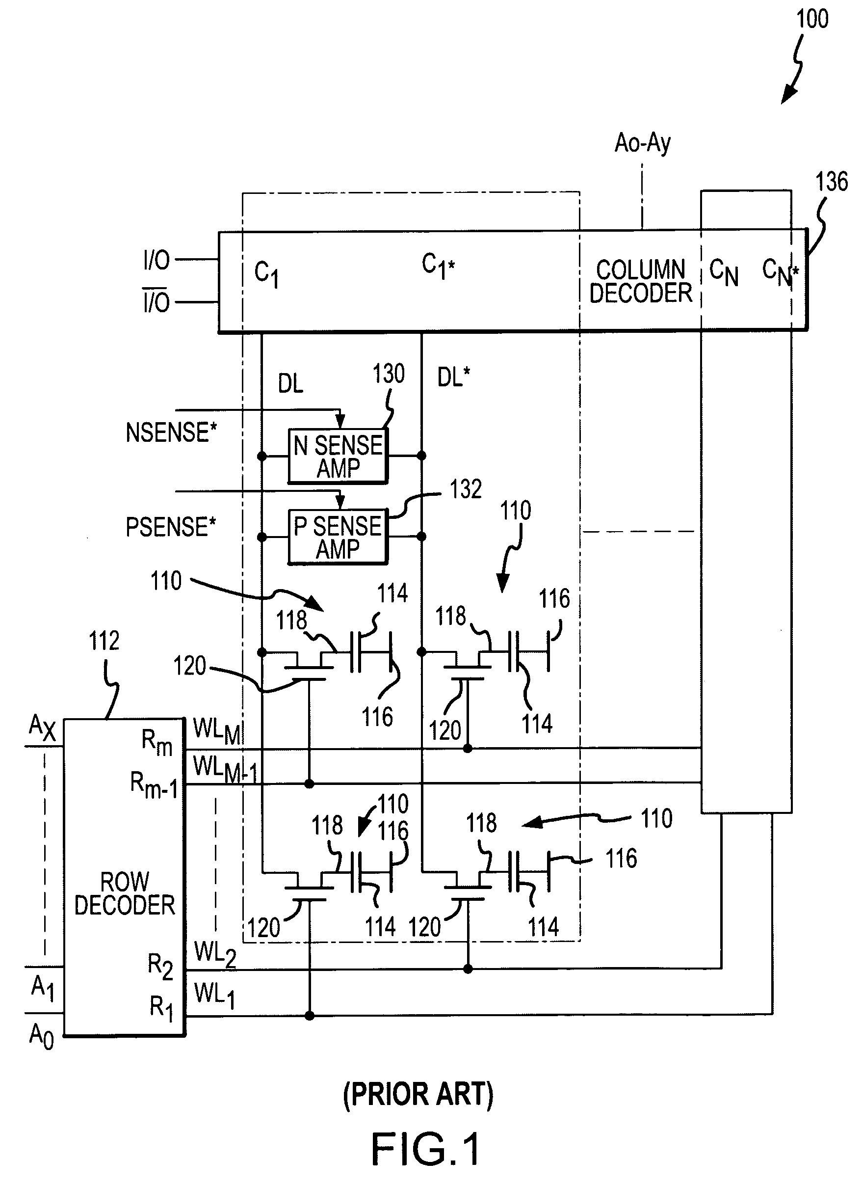 System and method for reducing power consumption during extended refresh periods of dynamic random access memory devices