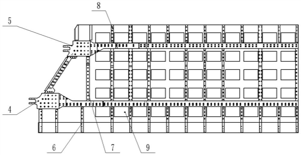 Wing connection structure of sensor drone, wing and drone