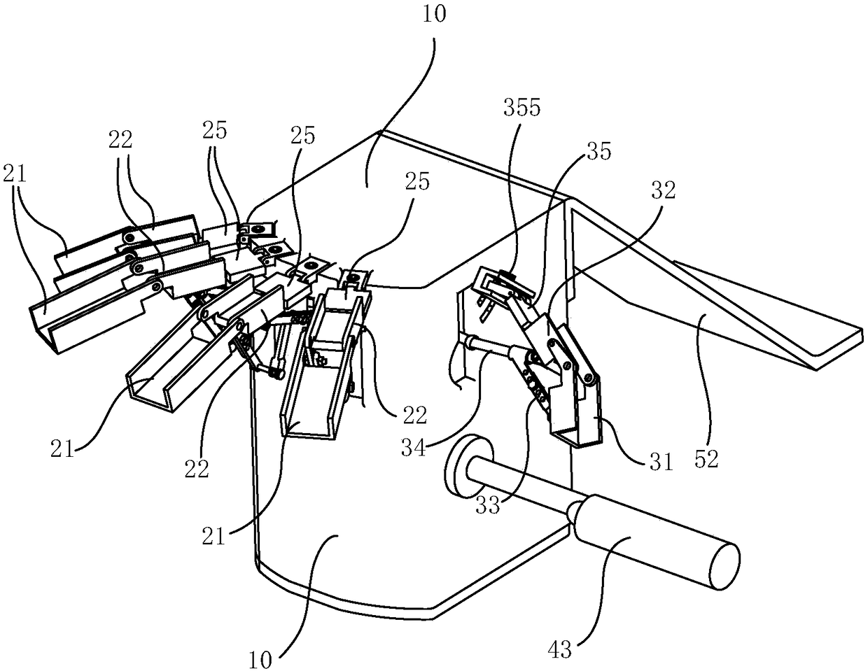 Finger function rehabilitation training device