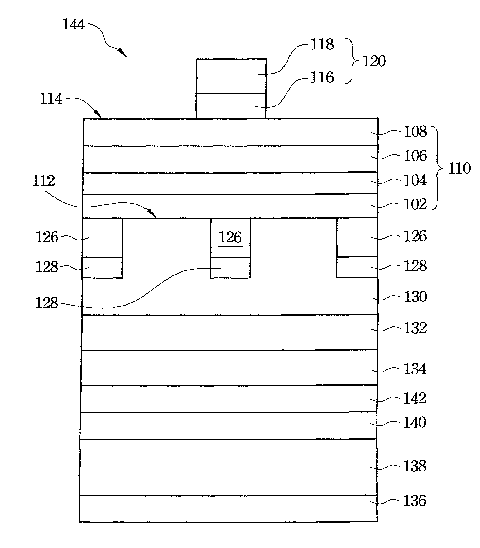 High efficiency light-emitting diode and method for manufacturing the same