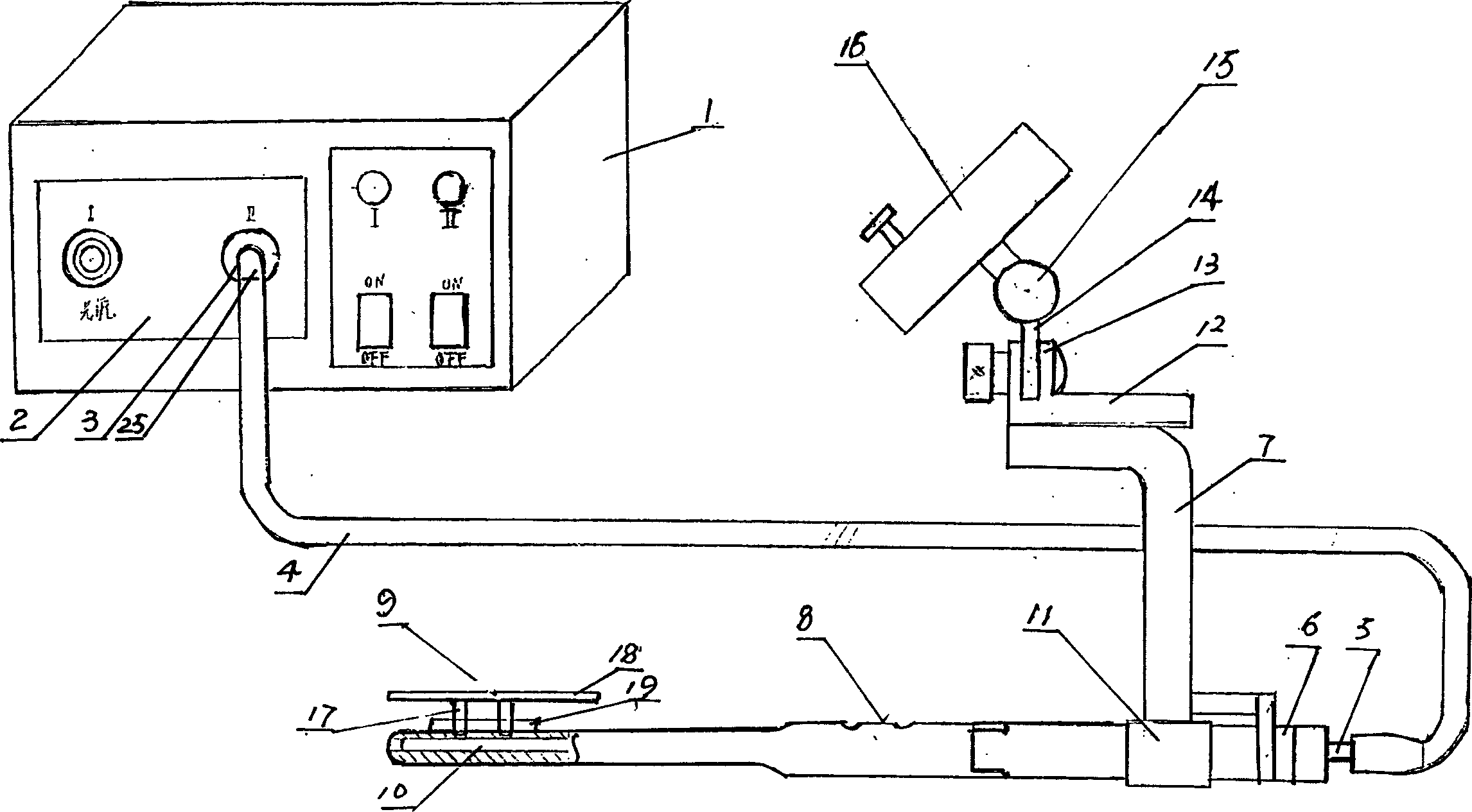 Medical laser position finder