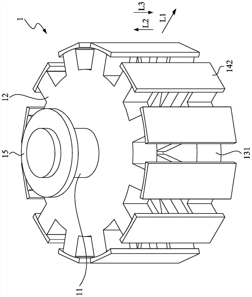 Stator winding tool and winding method thereof