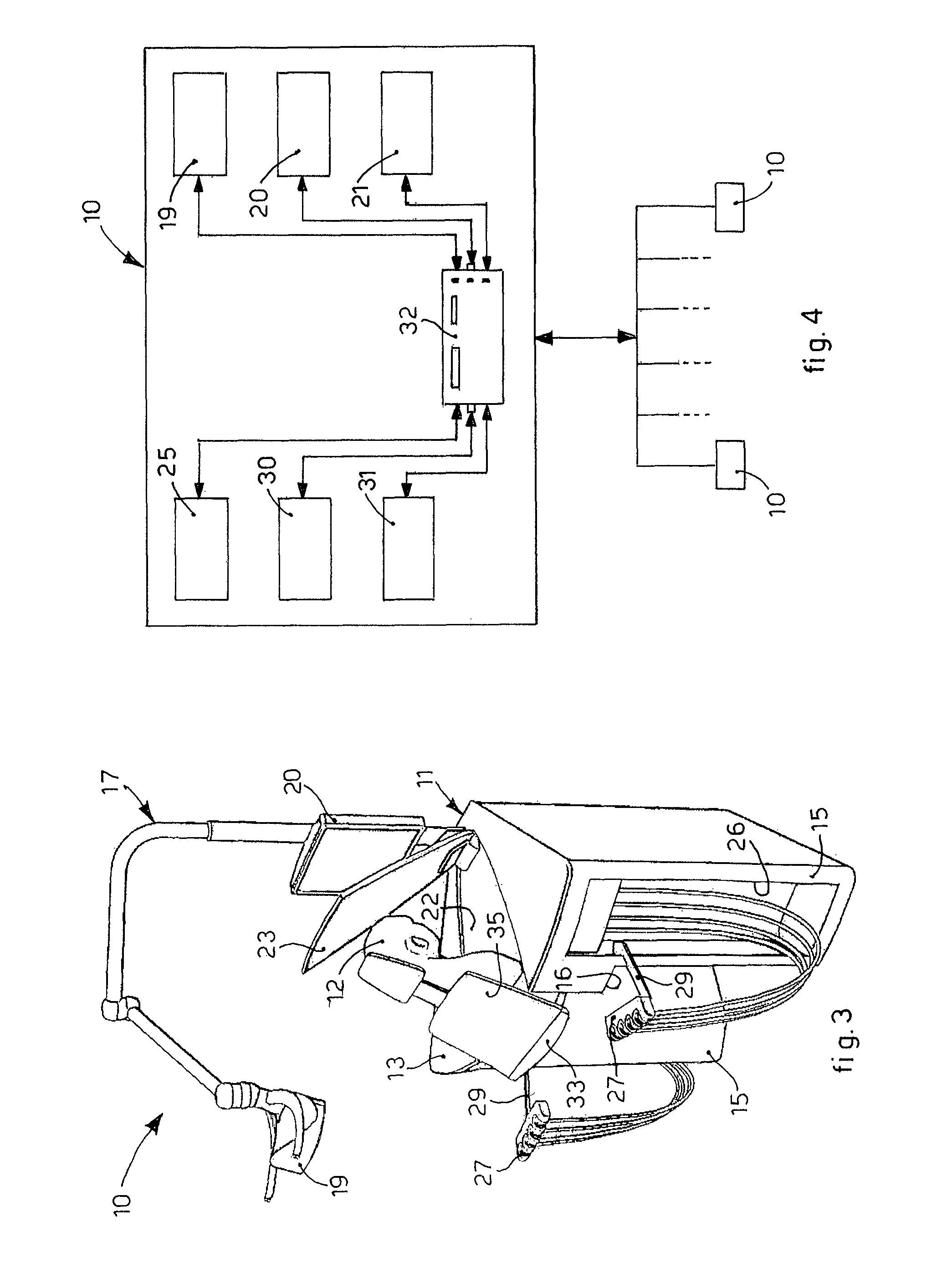 Apparatus for didactic dentistry operations