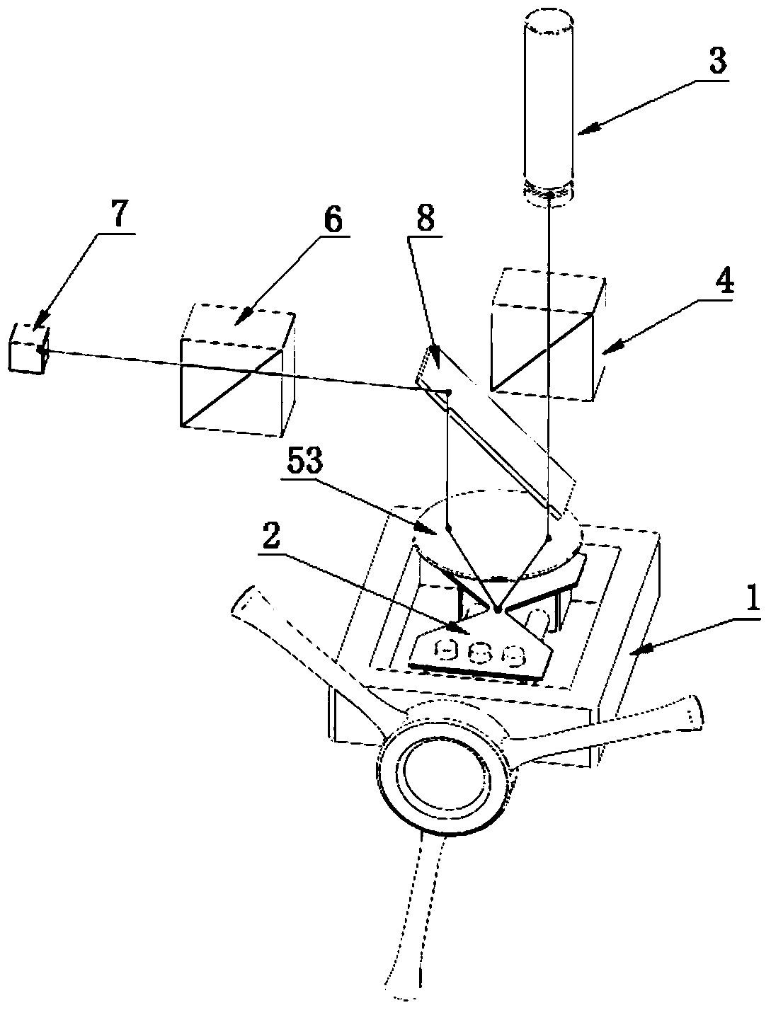 A device for studying the relationship between stress and magnetic memory effect