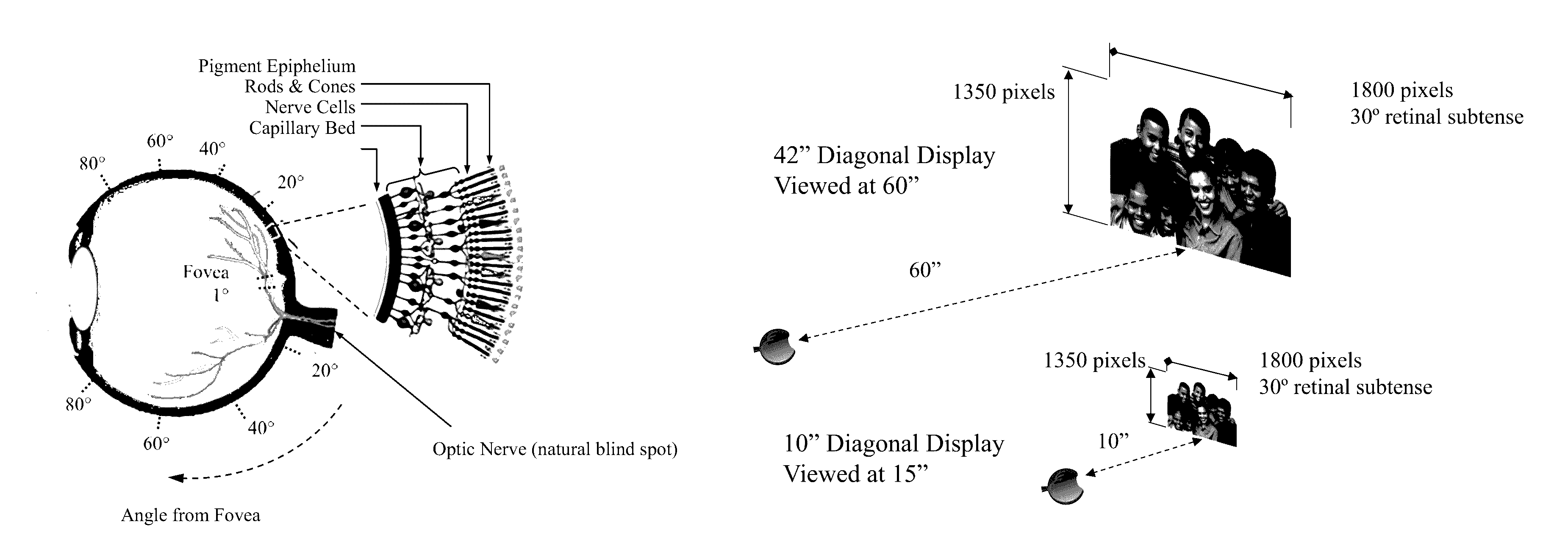 Apparatus and method for enhancing human visual performance in a head worn video system