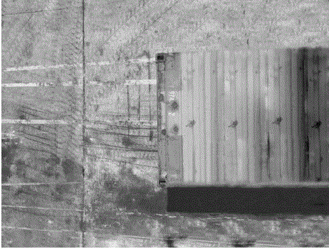 Container lockhole coarse positioning and tracking method