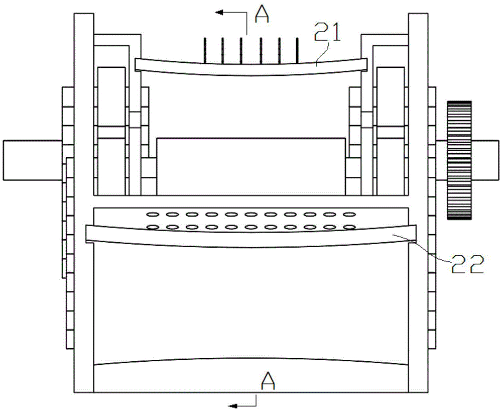 Oblique shoemaking cloth treatment apparatus