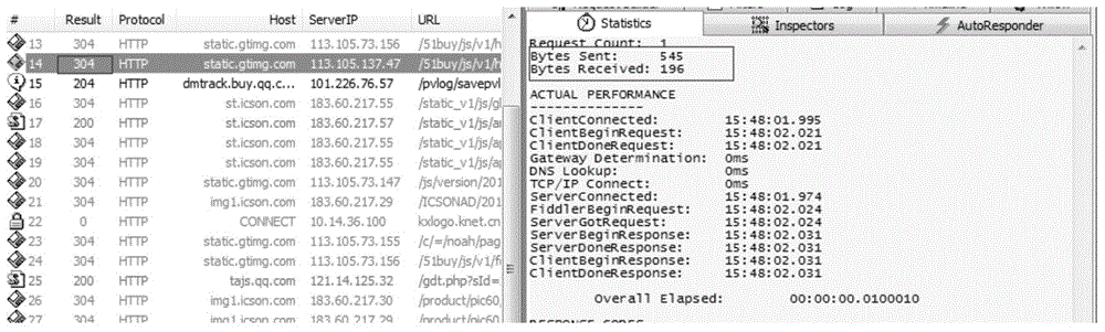 Caching method and apparatus for browser