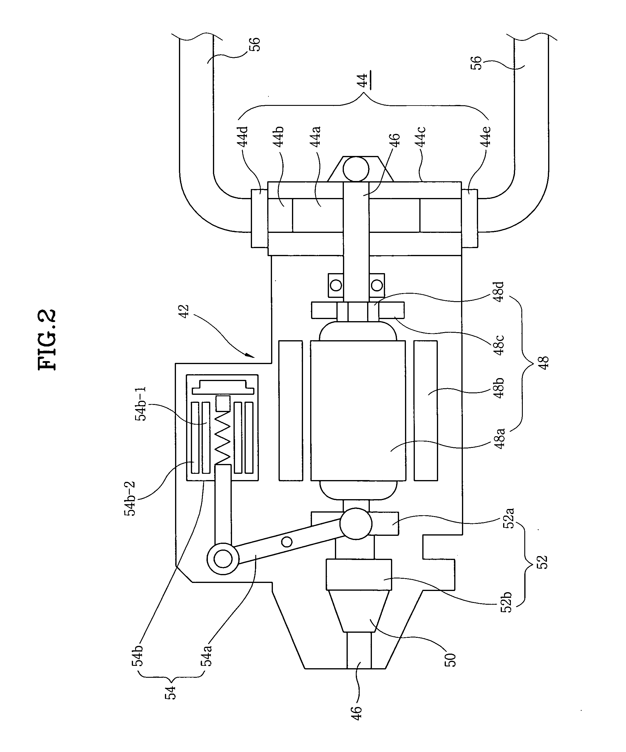 Starter with electric oil pump for hybrid vehicle