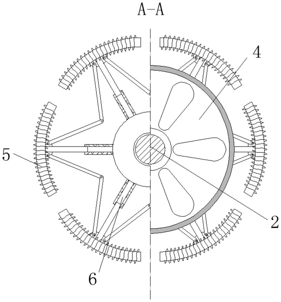 Multistage-speed-limiting fall protection device of construction hoist