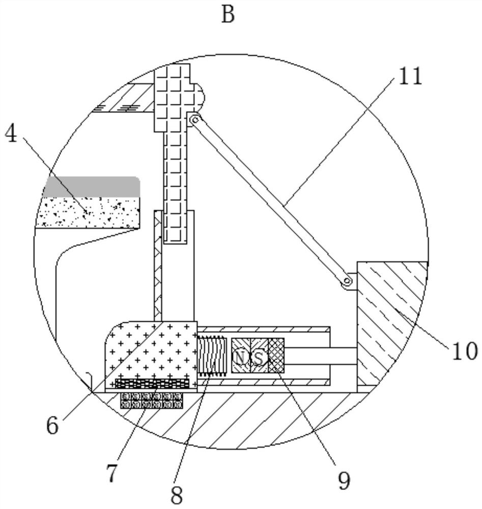 Multistage-speed-limiting fall protection device of construction hoist